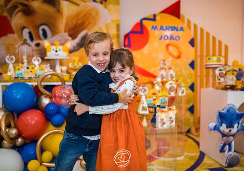 Comemorações de Mariana, João e um dia muito divertido! 