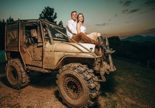 Casal de Ensaio Tati e Cleverson