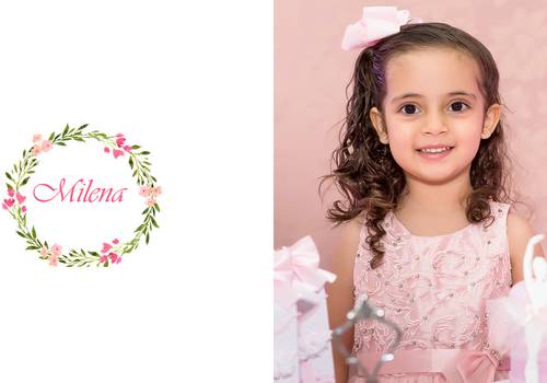 Aniversário Infantil  de Aniversário Milena
