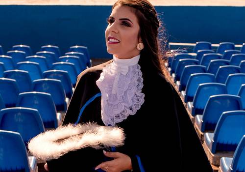 Formatura de Solene Administração - Débora Marco 