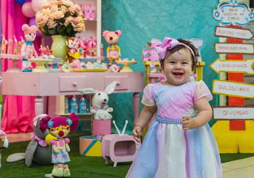 Festas Infantis de Aniversário de 1 Aninho - Manuela