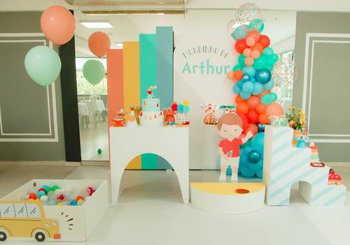 Festa infantil de Arthur 1º aninho