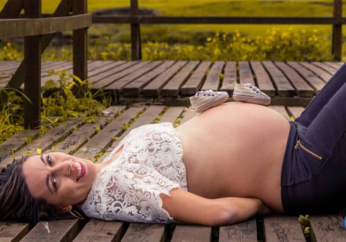 Gestante de Ensaio de gestante de Rafa & Carlos