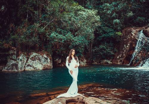 Gestante de Ensaio Débora