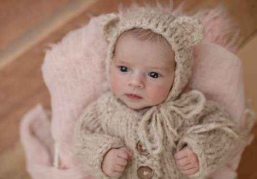 Newborn de ALICE 17 dias linda de viver