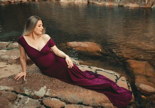 Gestante de ENSAIO MAILA