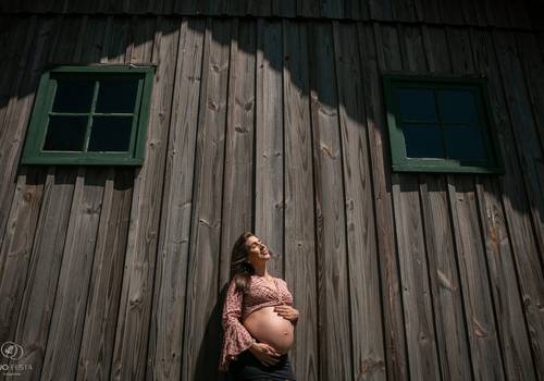 Gestante de A doce espera da Gabi