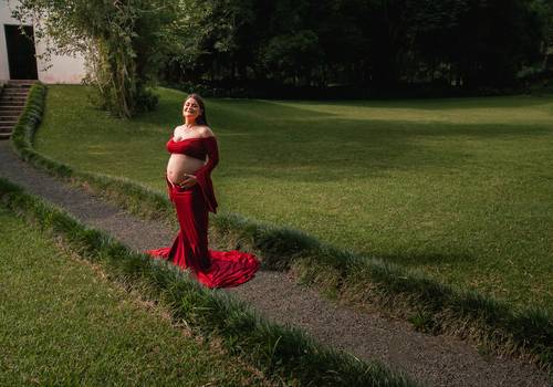 Gestante de A doce espera de Isabela