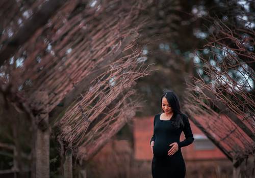 Gestante de A doce espera de Charlie