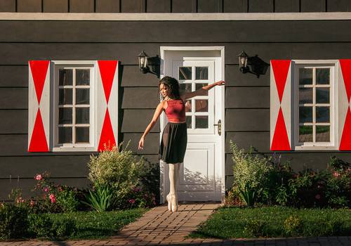 Ensaio individual de Ana Clara