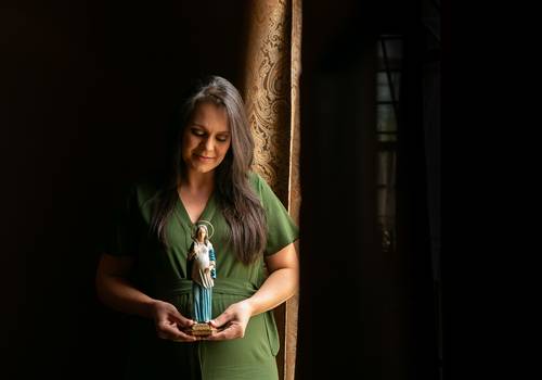 Gestante de A doce espera da Cecília