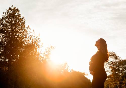 Gestante de A doce espera de Luiz Henrique