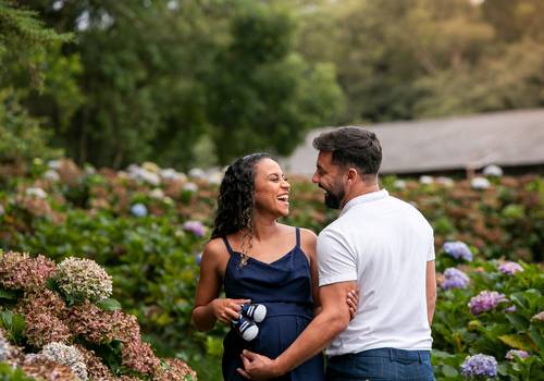 Gestante de A doce espera de Pedro