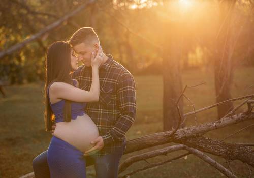 Gestante de A doce espera de Oliver