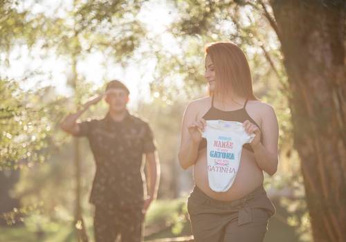 Gestante de A doce espera de Victória