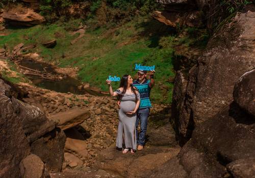 Gestante de A doce espera de João Manoel