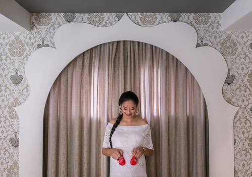 Gestante de A doce espera de Maria Helena