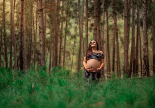 Gestante de A doce espera de Helena