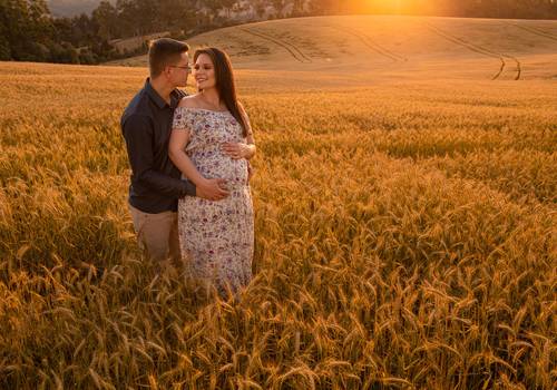 Gestante de A doce espera de Laura 