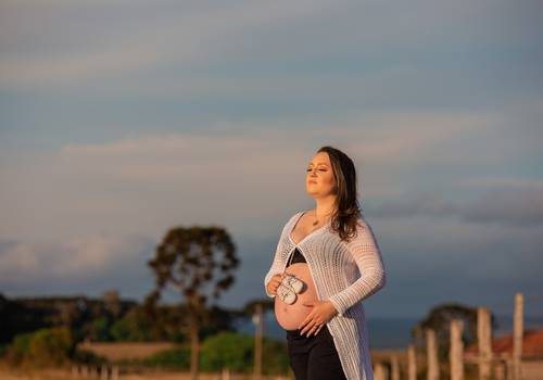 Gestante de A doce espera de Kael