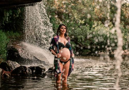 Gestante de A doce espera de Pedro