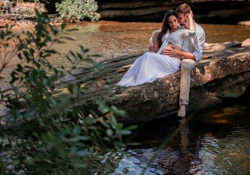 Gestante de A doce espera de Augusto