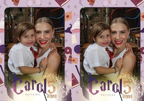 Aniversários de Carol 5 Anos 