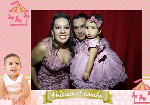 Festas Kids de Heloísa (1º ano)  - Cabine Fotográfica 