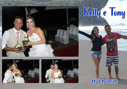 Casamentos de Espelho Mágico Casamento Kelly & Tony (11/01/2020)