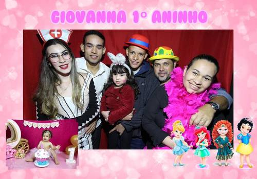 Festas Kids de Giovanna faz 1 aninho (Cabine de Fotos)