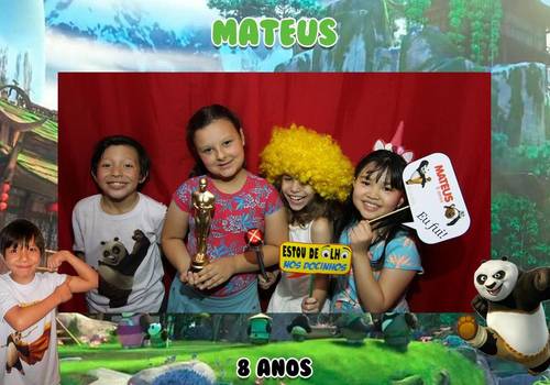 Festas Kids de Mateus 8 anos (Cabine de Fotos)