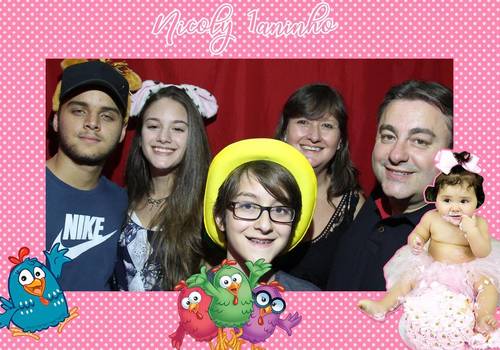 Festas Kids de Nicoly 1º aninho (Cabine de Fotos)