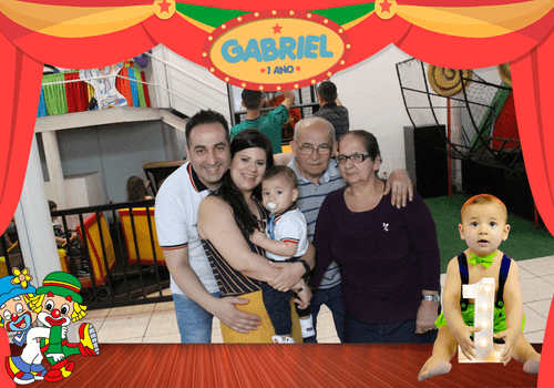 Festas Kids de Gabriel faz 1 aninho - Totem