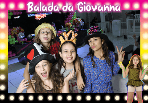 Festas Kids de Giovana 9 anos