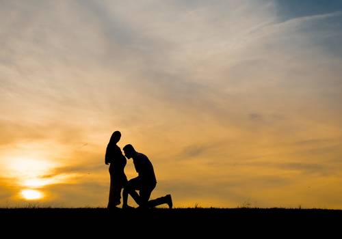 Gestante de A espera de Michele