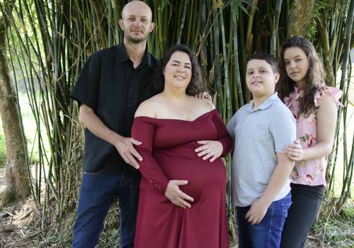 Gestante de A doce espera por Maria Fernanda