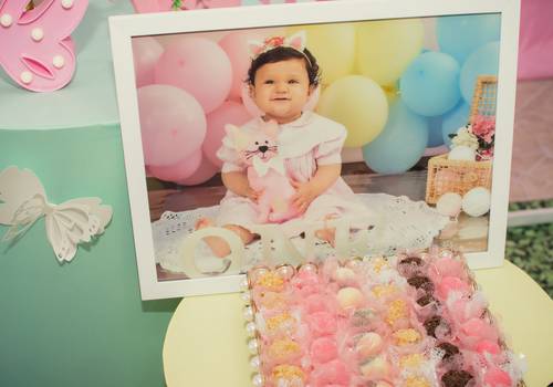 Aniversário Infantil de Laura fez 1 ano de muita gostosura 
