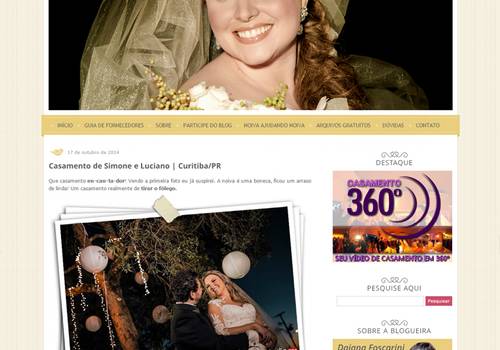 Casamento Simone e Luciano no Blog Realizando um Sonho