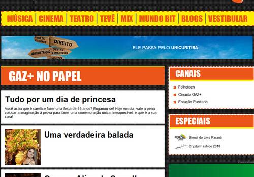 Matéria sobre Festa de 15 Anos na Gazeta do Povo