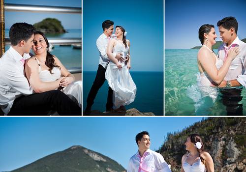 Trash The Dress Juliana e Rafael em Arraial do Cabo e Búzios-RJ