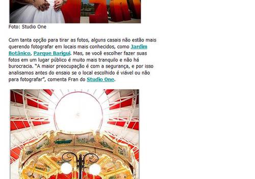 Dica Matéria sobre locais para fotos no Hagah