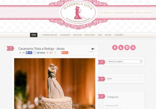 Blog Wedding & Love – decoração de casamento