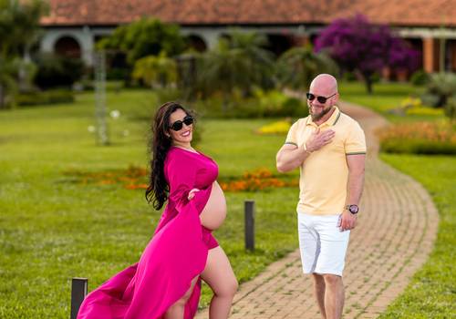 Gestantes de Daia e Márcio - Gestação da Natália