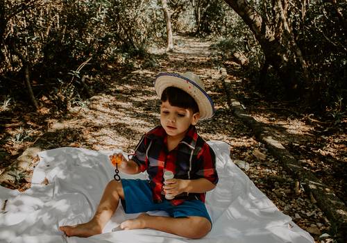 Toda criança curte o ensaio fotográfico?