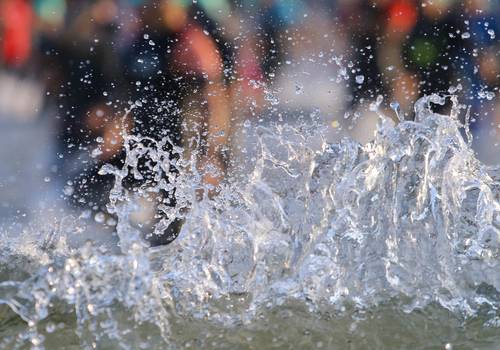 Evento Esportivo de 34° Triathlon Internacional de Santos