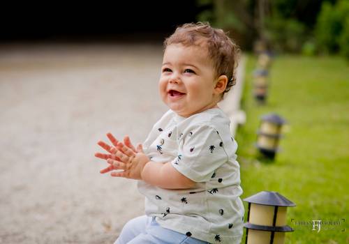 Ensaio Infantil de Ensaio 1 ano | Vitor