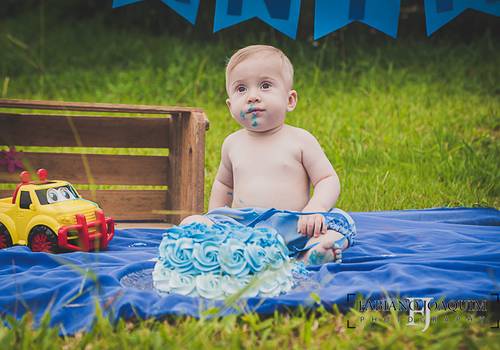 Ensaio Infantil de Ensaio 1º Aninho Anthony