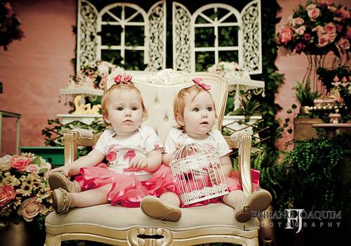 Aniversário Infantil de 1º Aninho | Ana Clara e Ana Luiza