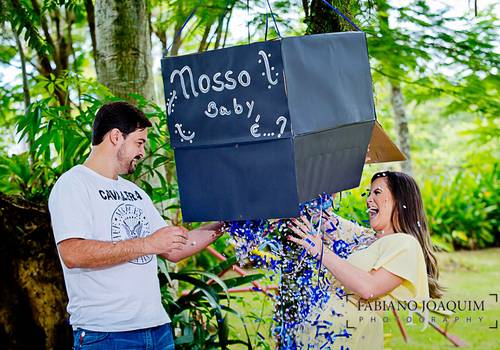 Ensaio Gestante de Ensaio Revelação | Lia e Djone