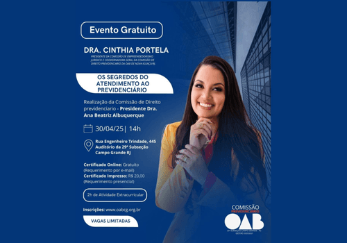 Eventos de Os Segredos do Atendimento ao Previdenciário